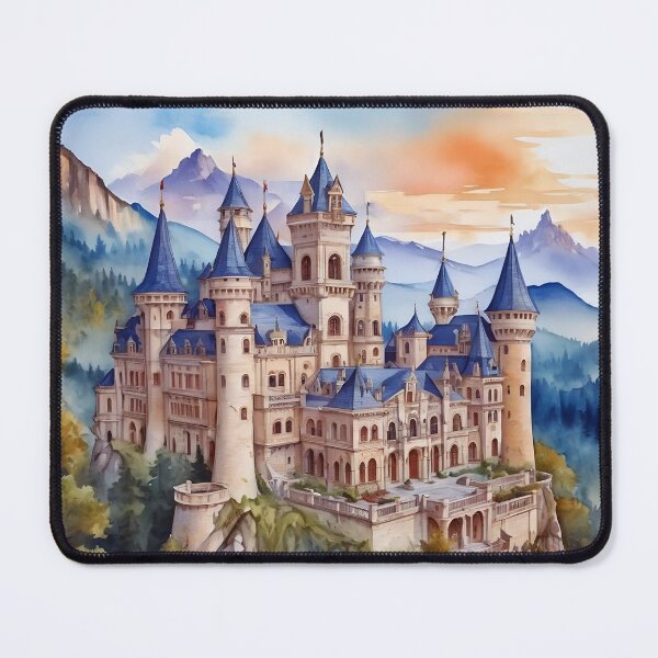 Item preview, Old majestic castle. AI - Technology  designed and sold by Newlander90.