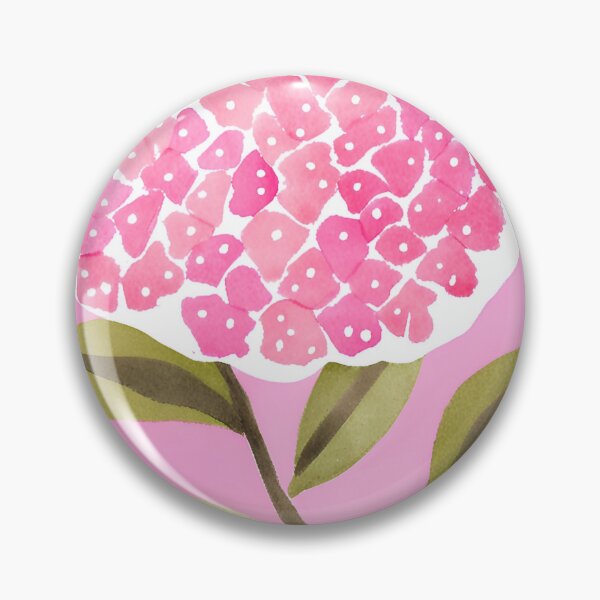 Item preview, Pink Hydrangea Pop Art designed and sold by SerenebySL.