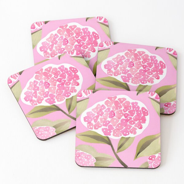 Item preview, Pink Hydrangea Pop Art designed and sold by SerenebySL.