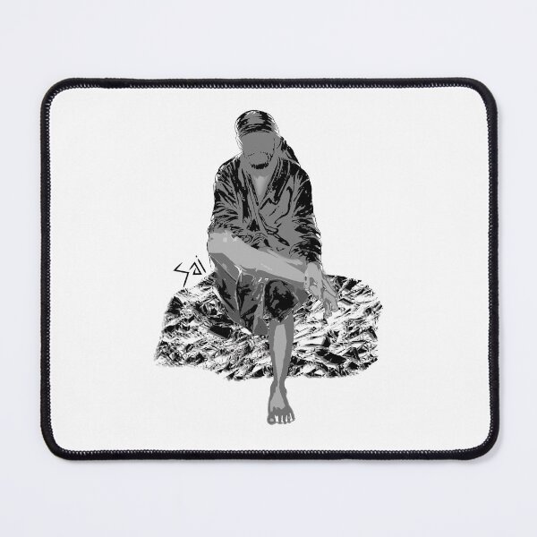 Item preview, Shirdi Sai Baba - Inspired Design Art Work designed and sold by DriftLens.