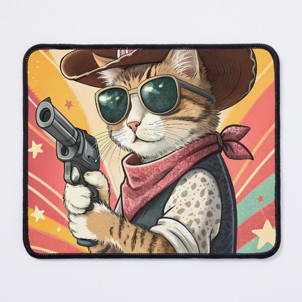 Item preview, Vintage Meowdy Partner Cowboy Gift Mens Womens kid designed and sold by upflame.