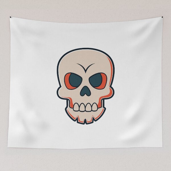 Item preview, Stern skull. designed and sold by GregorySmithRed.