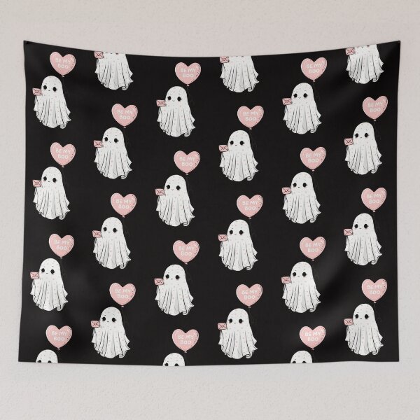 Item preview, Be My Boo - Cute Ghost Valentine Design designed and sold by -justb-.