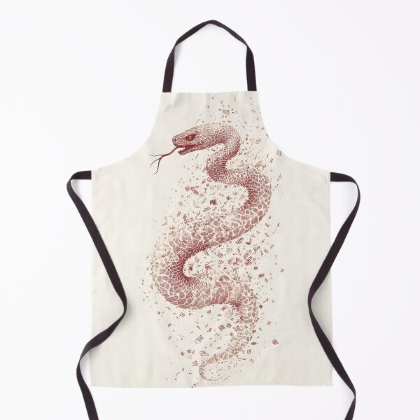 Item preview, Abstract Snake Design in Red and White designed and sold by CreativeGarage.