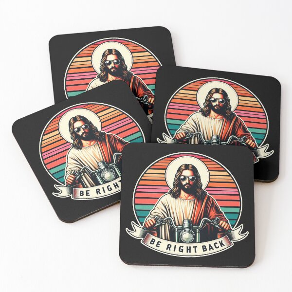 Item preview, Jesus Be Right Back designed and sold by plushism.