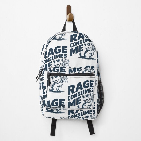 Item preview, Rage Consumes Me Funny Love Cat Design designed and sold by DreamyNature.