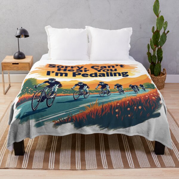 Item preview, Sorry Can't Hear You I'm Pedaling designed and sold by Blok45.