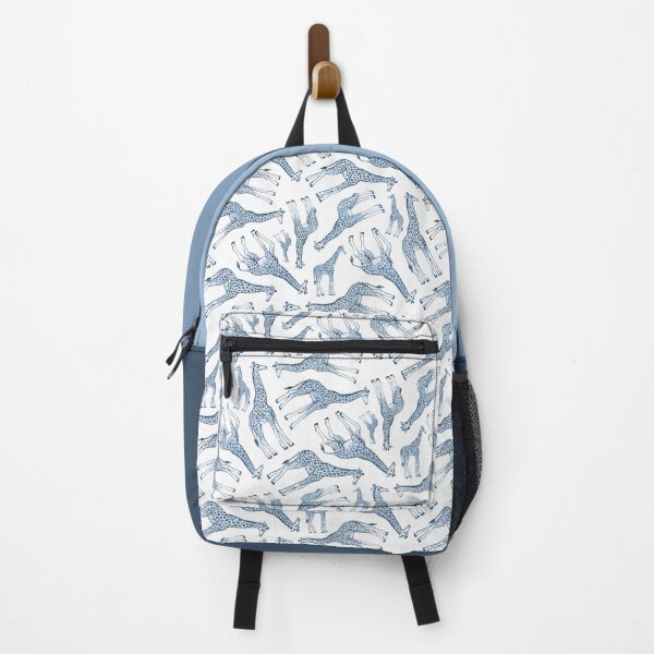 Item preview, Navy Blue Giraffes on White designed and sold by micklyn.