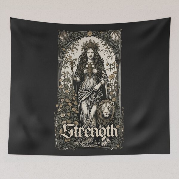 Item preview, Strength, Inner Power & Courage designed and sold by Printicato.
