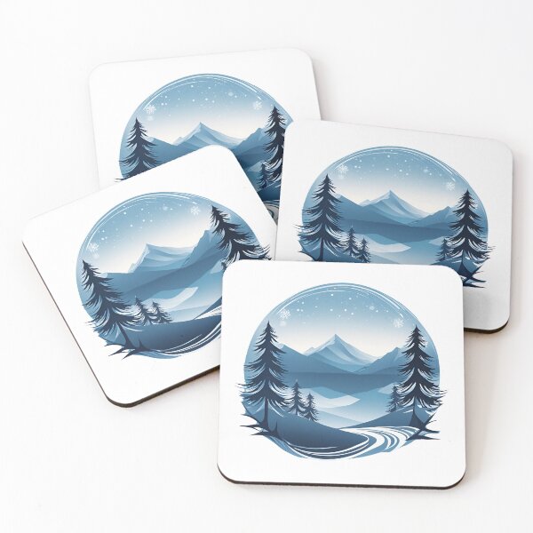 Item preview,  Snowy Winter Forest, funny, gifts,  designed and sold by Ewelina  Niemiec.