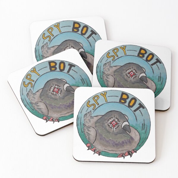 Item preview, "SPY BOT" pigeon designed and sold by PretyChepPigins.
