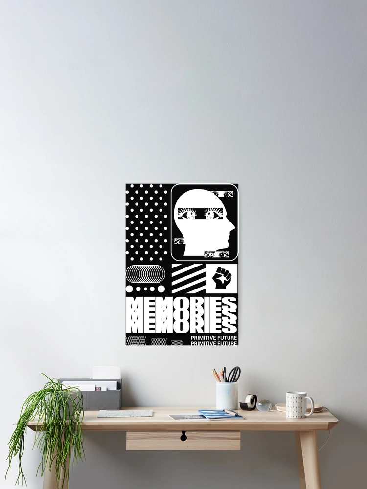 Thumbnail 2 of 3, Poster, MEMORIES - design designed and sold by RWT-Design.