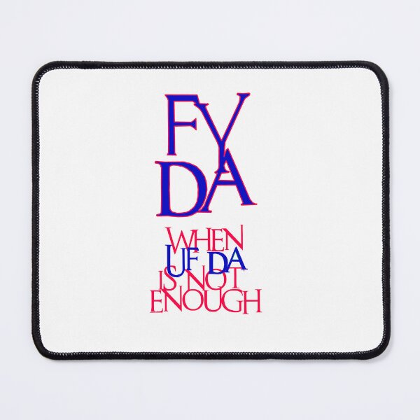 Item preview, Fy Da! When Uff Da is Not Enough Red Outline designed and sold by Havocgirl.