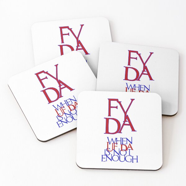 Item preview, Fy Da! When Uff Da is Not Enough Blue Outline designed and sold by Havocgirl.