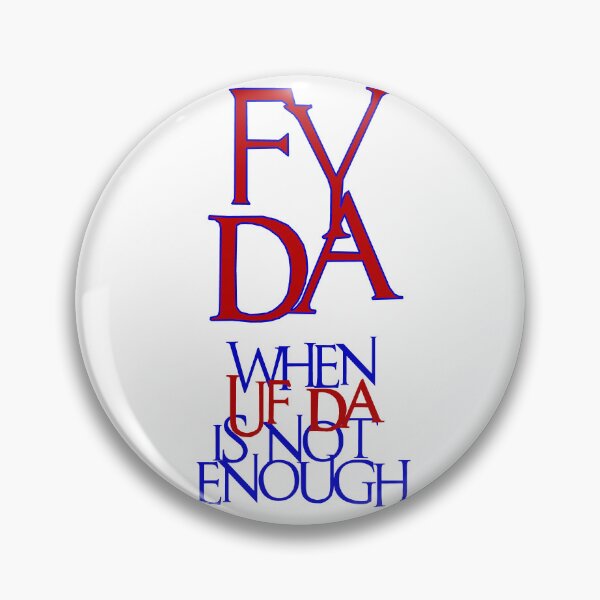 Item preview, Fy Da! When Uff Da is Not Enough Blue Outline designed and sold by Havocgirl.
