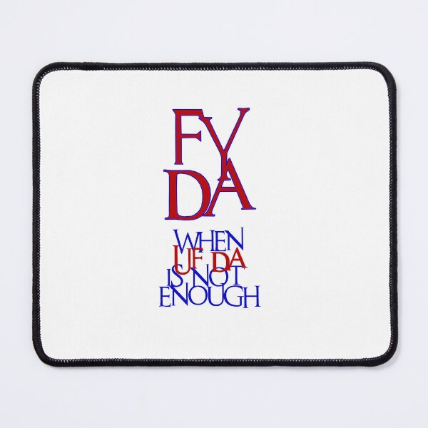 Item preview, Fy Da! When Uff Da is Not Enough Blue Outline designed and sold by Havocgirl.