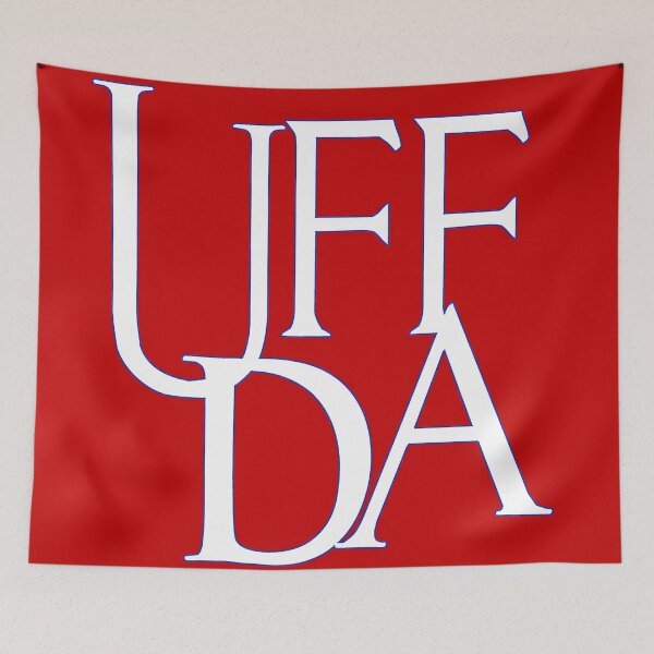 Item preview, Uff Da!  Red designed and sold by Havocgirl.