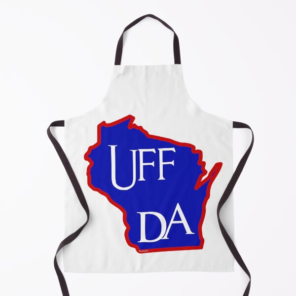 Item preview, Uff Da! Wisconsin Map for Norwegians designed and sold by Havocgirl.