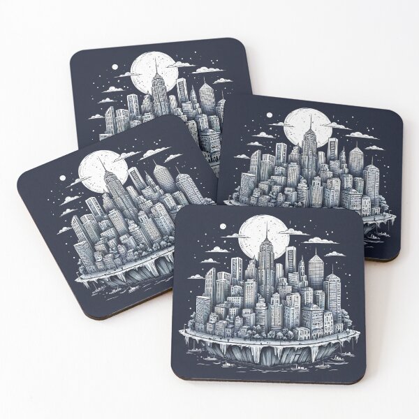 Item preview, Dream City Skyline designed and sold by RedHearts76.