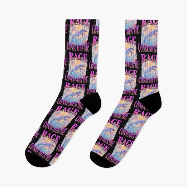 Item preview, Rage Consumes Me Funny Meme Silly Dolphin designed and sold by DreamyNature.
