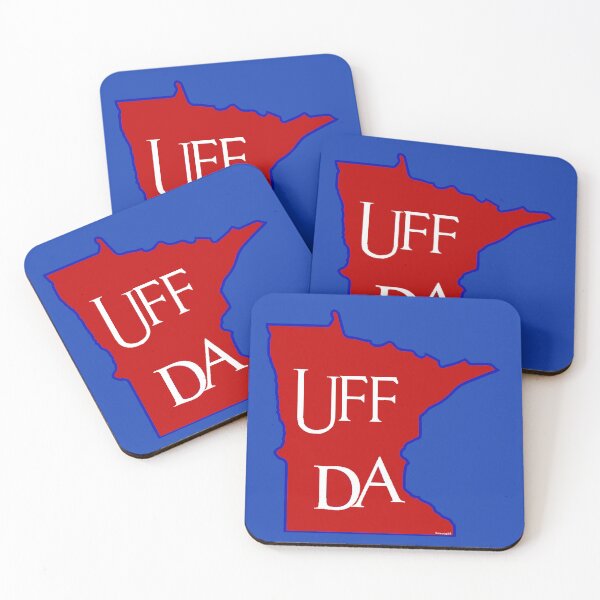 Item preview, Uff Da!  Minnesota Map for Norwegians designed and sold by Havocgirl.