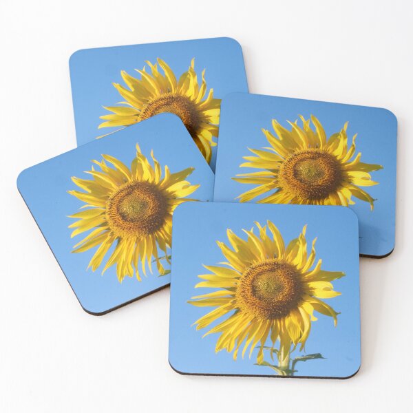 Item preview, sunflower and sky minimal photographs designed and sold by lifestyletimes.