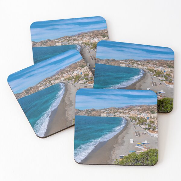 Item preview, Almunecar Beach Spain View from Penones de San Cristobal Costa del Sol designed and sold by acceleratorhams.