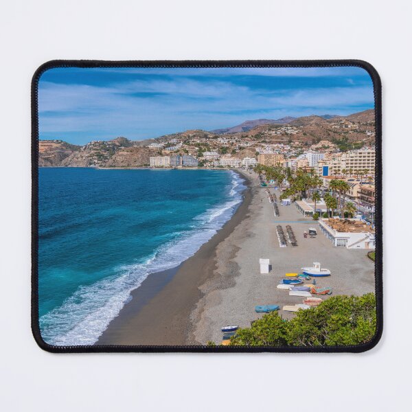 Item preview, Almunecar Beach Spain View from Penones de San Cristobal Costa del Sol designed and sold by acceleratorhams.