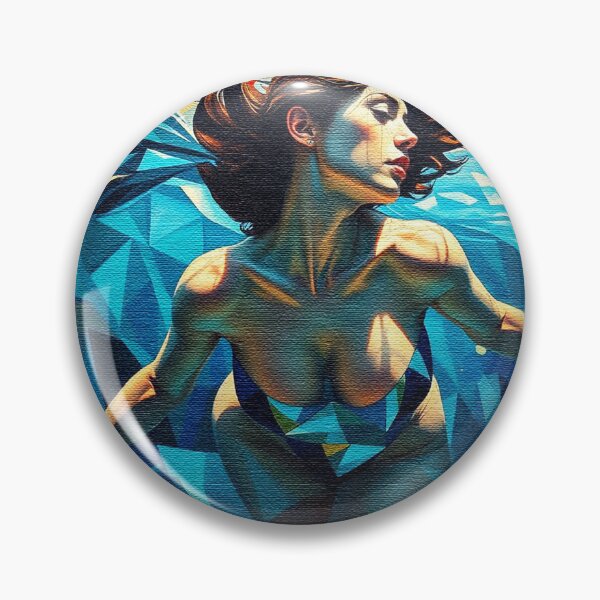 Item preview, Woman under Water illustration designed and sold by Erlin Rudho.