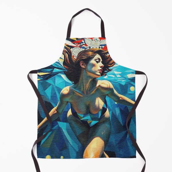 Item preview, Woman under Water illustration designed and sold by Erlin Rudho.