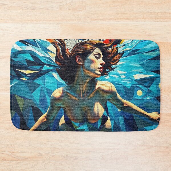 Item preview, Woman under Water illustration designed and sold by Erlin Rudho.