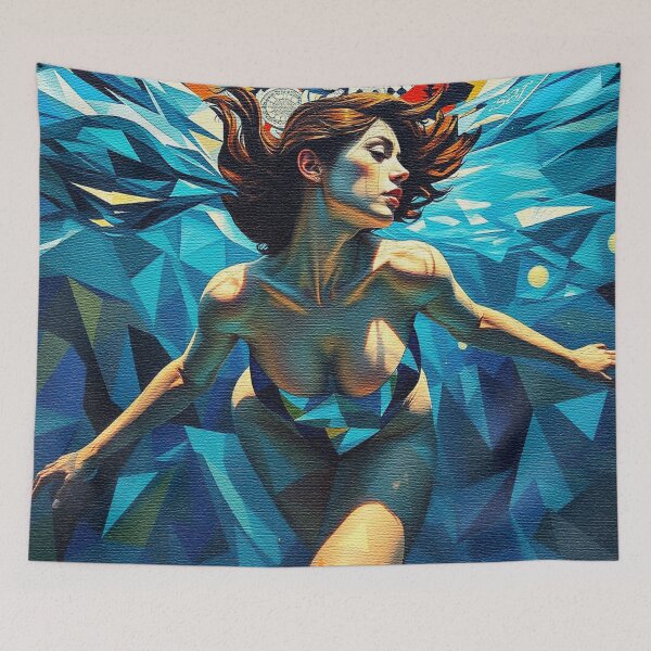 Item preview, Woman under Water illustration designed and sold by Erlin Rudho.