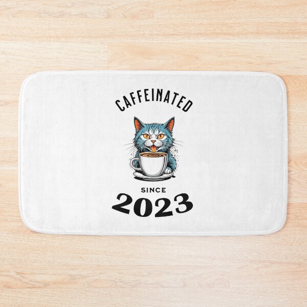 Item preview, Cat Caffeinated Since 2023 designed and sold by LegendaryDesigns.