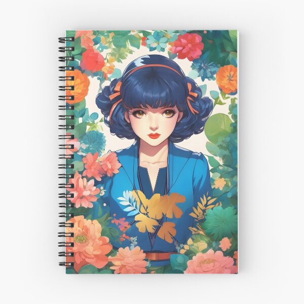 Item preview, Cute Anime Girly Pop Florals designed and sold by DragonQueenX.
