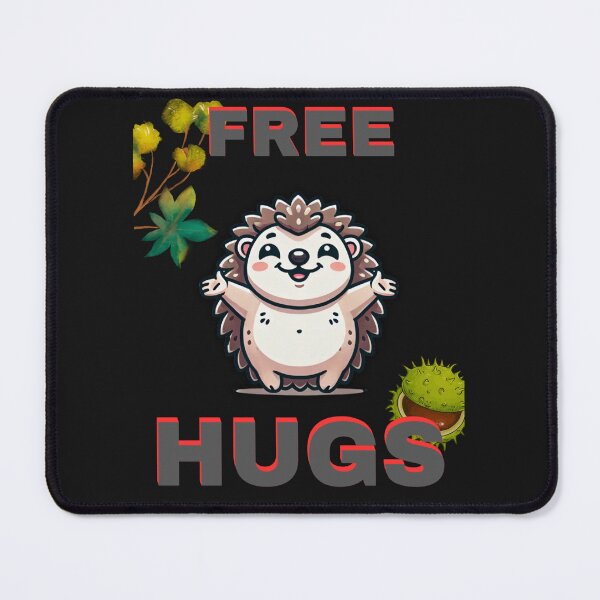 Item preview, FREE HUGS / hedgehog designed and sold by damik1984.