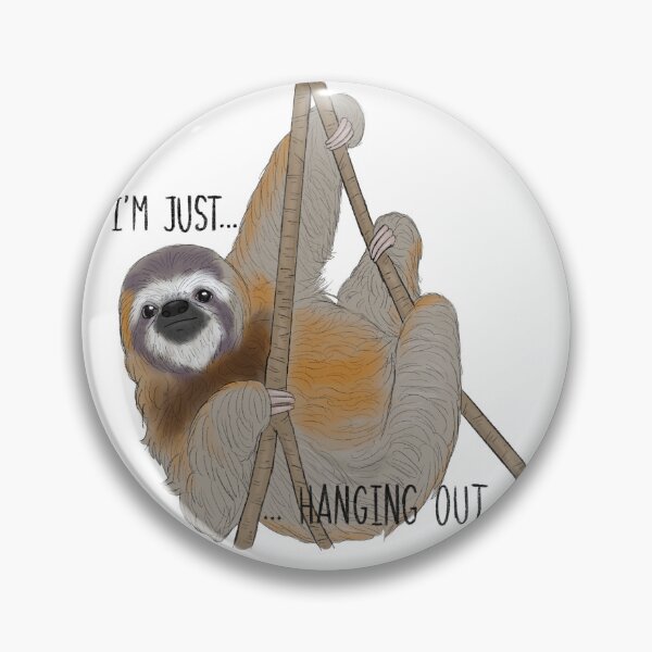 Item preview, Sloth - Just Hanging Out designed and sold by TinctureTea.
