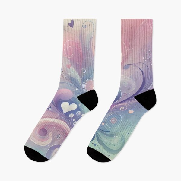 Item preview, Pastel Abstract Love Design designed and sold by MZCREATIONS144.