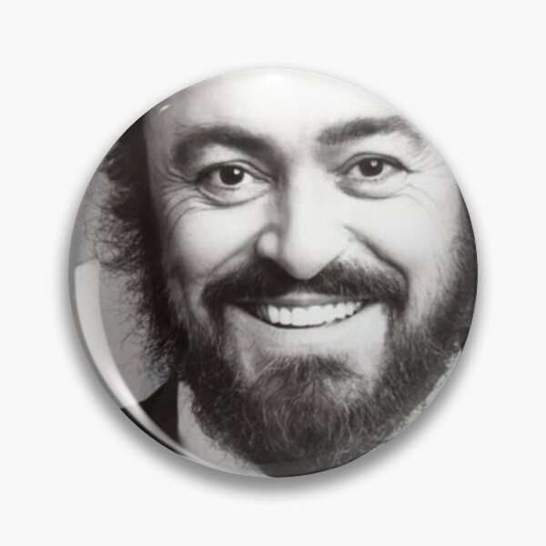 Item preview, luciano pavarotti bw designed and sold by mondy4.