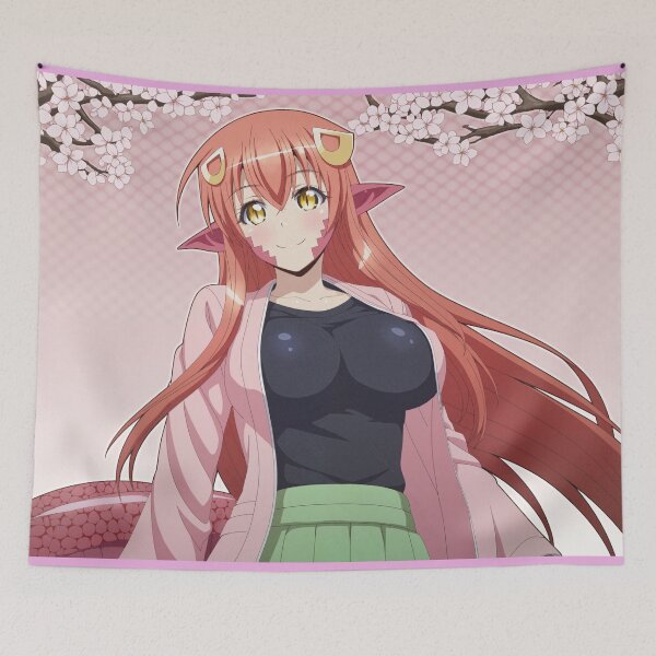Item preview, [ Monster Musume ] Miia and Sakura in Spring designed and sold by OrigamiOkami.