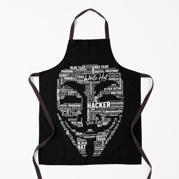Item preview, The Ultimate Hacker Cybersecurity Word Cloud designed and sold by Nerd Shizzle.