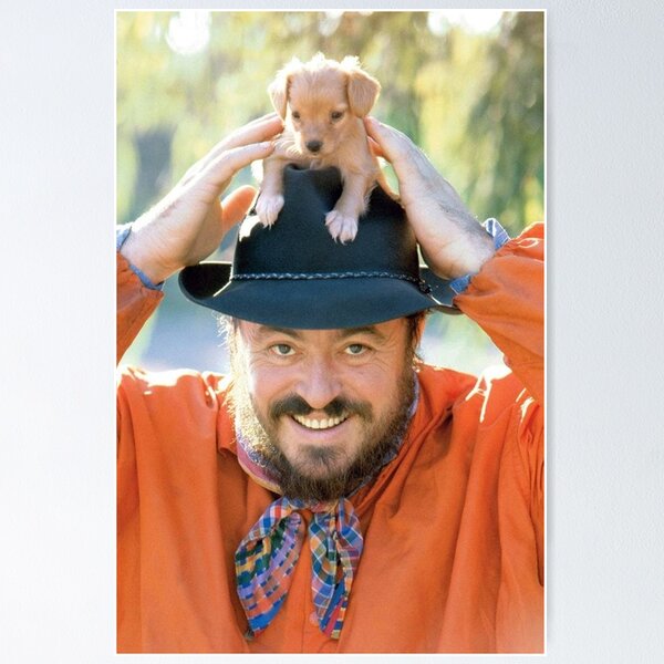 Item preview, luciano pavarotti cute designed and sold by mondy4.