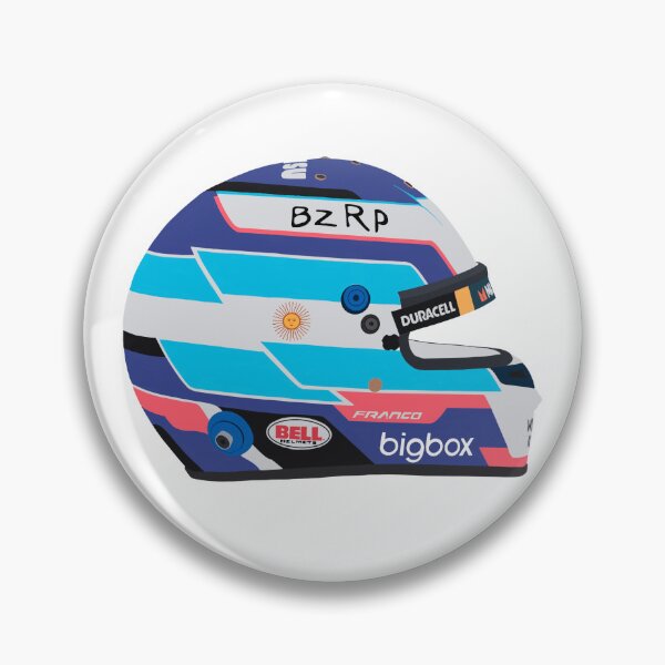 Item preview, Casco de F1 Colapinto designed and sold by PrincessBubble.