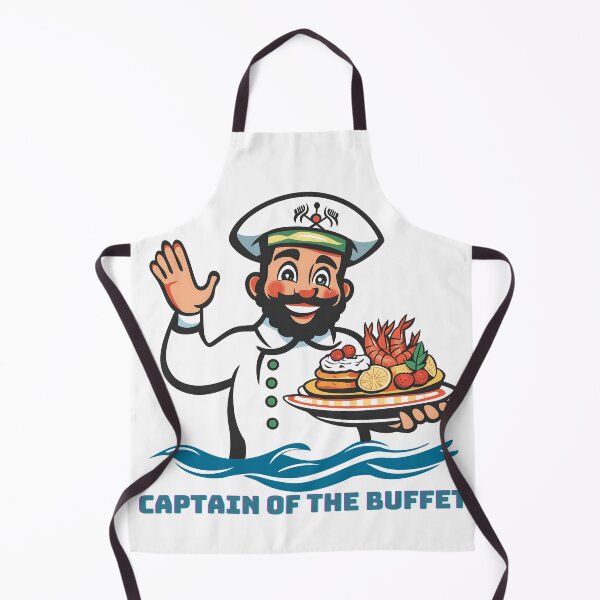 Item preview, Captain of the Buffet - Funny Cruise Lover Design designed and sold by Liseri.