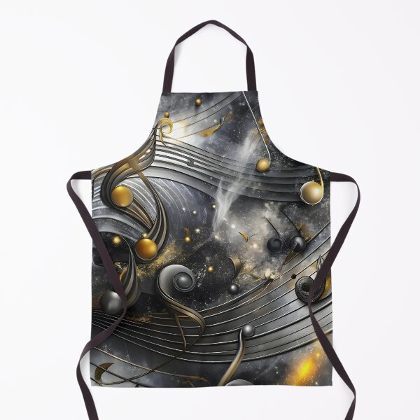 Item preview, Abstract Musical Notes in Cosmic Background designed and sold by Rostislav Bouda.