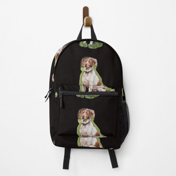 Item preview, Sitting cute Brittany dog designed and sold by DamioPolArt.