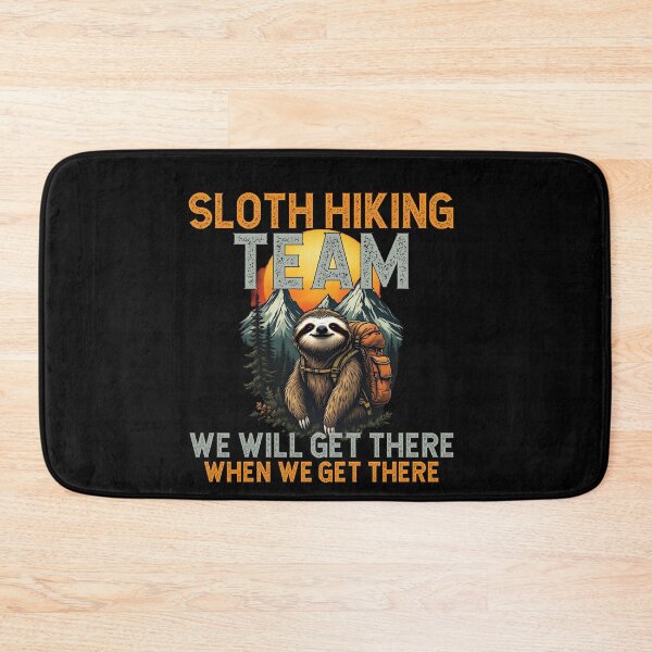 Item preview, Sloth Hiking Team - Outdoor Adventure designed and sold by VinsendDraconi.