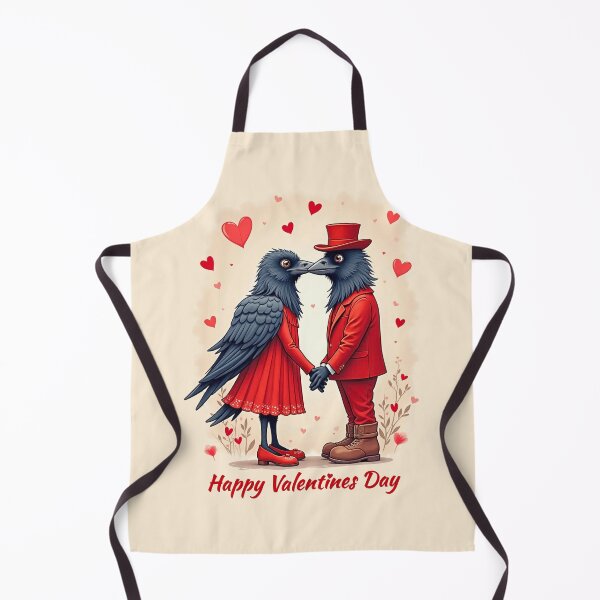 Item preview, Happy Valentines day crows designed and sold by Kamoufleur.