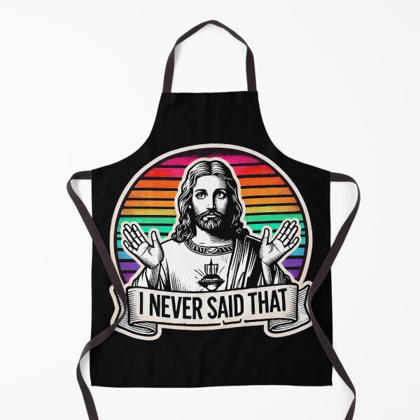 Item preview, I Never Said That Jesus meme designed and sold by plushism.