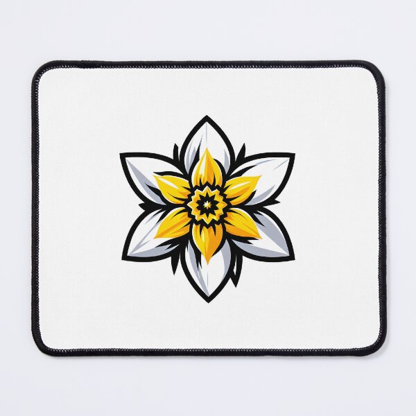 Item preview, Minimal Daffodil Sticker designed and sold by Anifone.