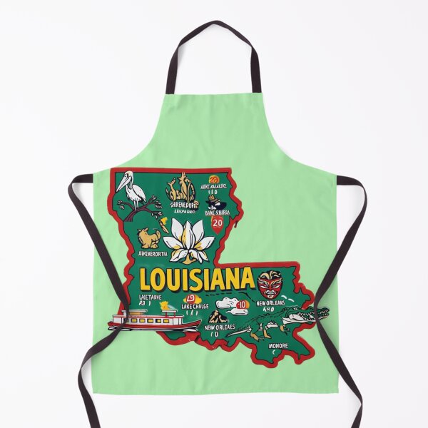 Item preview, Louisiana Map designed and sold by Aise06.